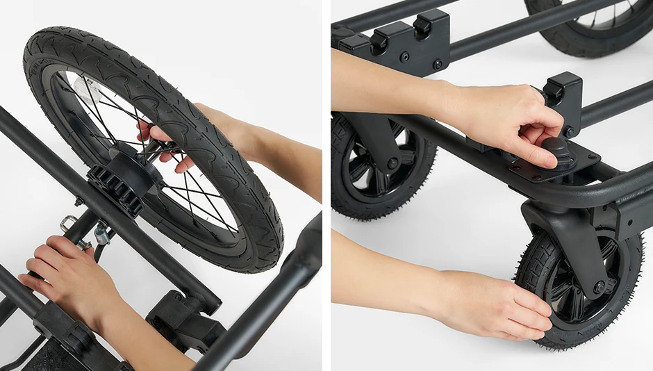 パンクレスタイヤを採用